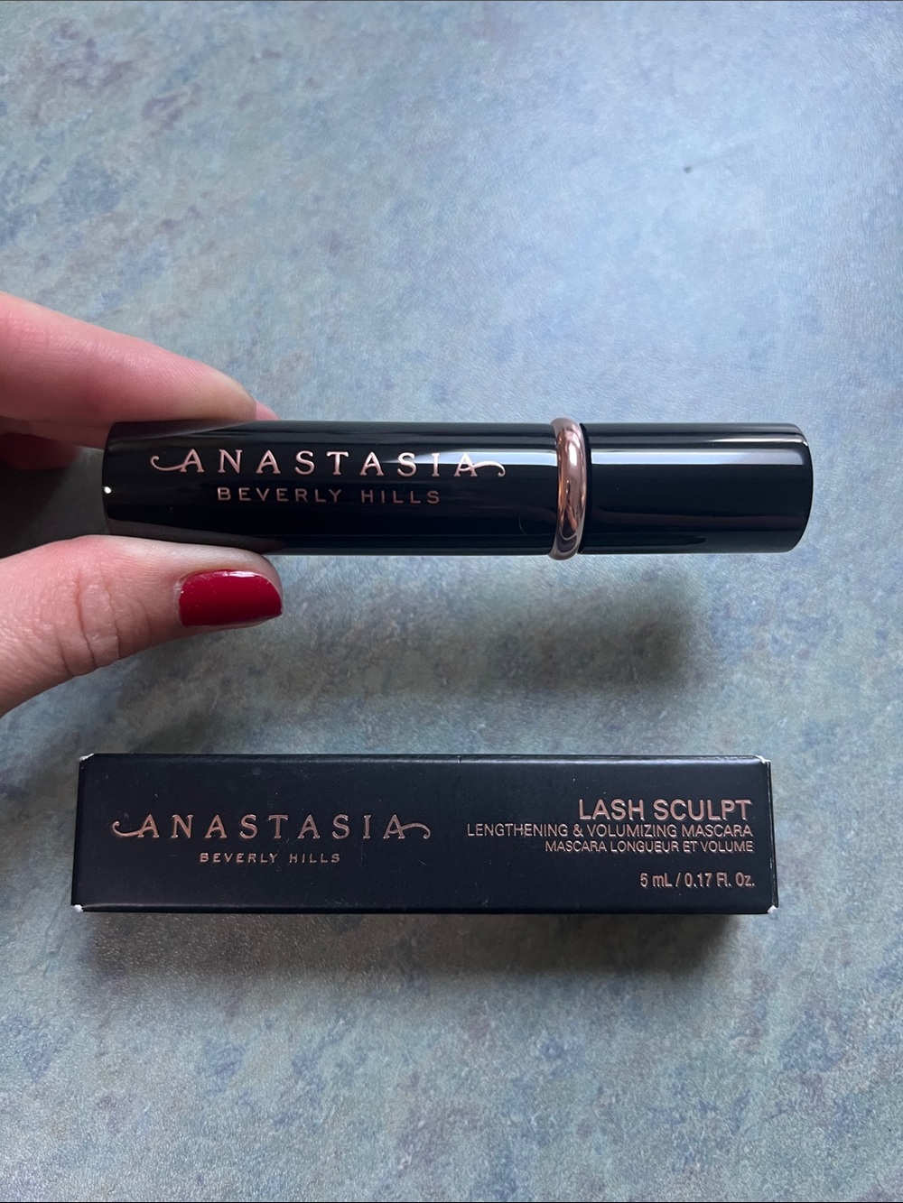 Anastasia Beverly Hills Lash Sculpt Mascara — Black with Rose Gold Accents